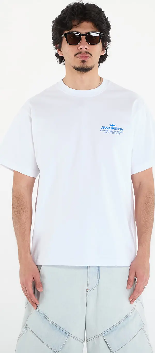 Awake NY Majice Awake NY Good Everywhere Tee White XL