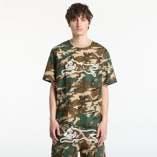 Billionaire Boys Club Icecream Majice Billionaire Boys Club Icecream Running Dog Woodland Camo T-Shirt Multi M