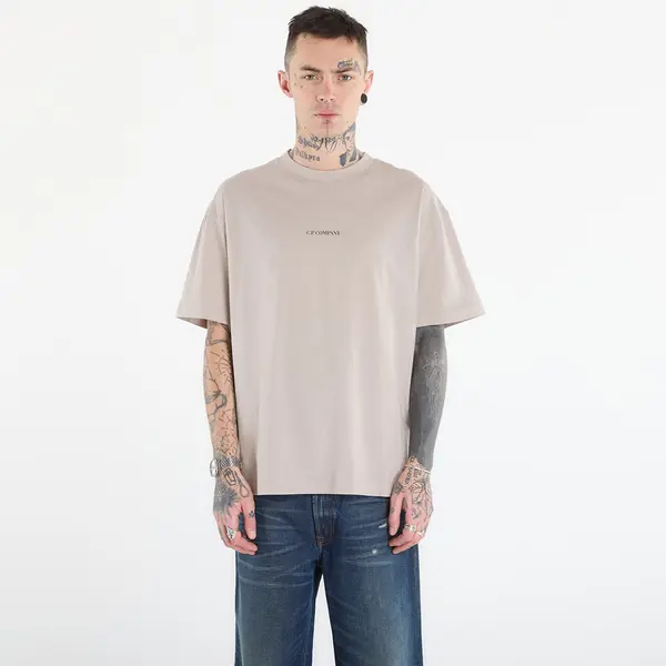 C.P. Company Majice C.P. Company 30/1 Jersey Short Sleeve Logo T-Shir Multi/ Peacoat XXL