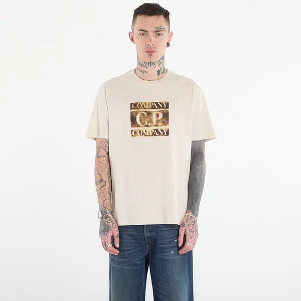 C.P. Company Majice C.P. Company Short Sleeve Frozen Dew/ White XL