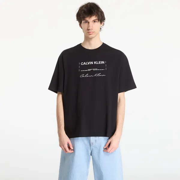 Calvin Klein Majice Calvin Klein Jeans 16S April Graphic Se Tee Black S