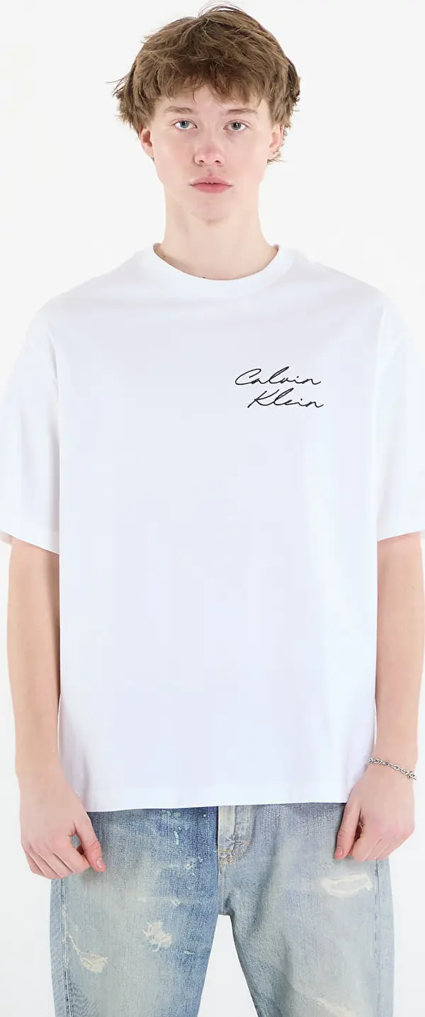 Calvin Klein Majice Calvin Klein Jeans 16S April Graphic Se Tee White M