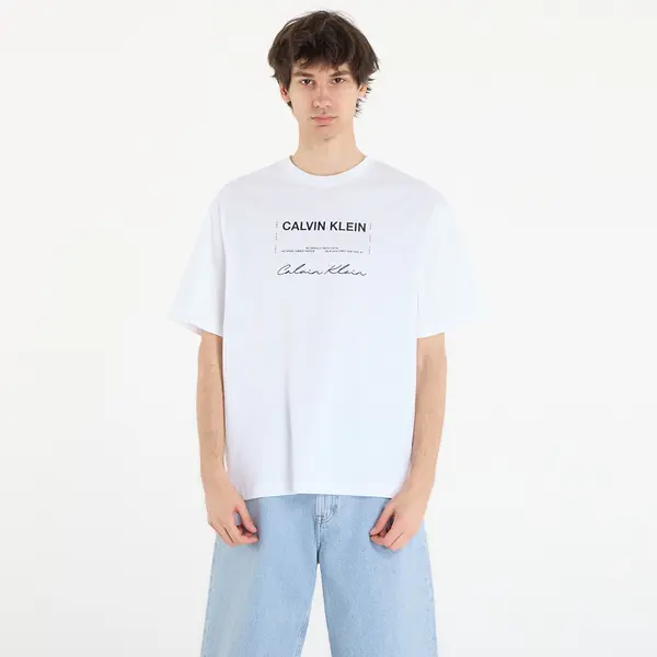 Calvin Klein Majice Calvin Klein Jeans 16S April Graphic Se Tee White XL