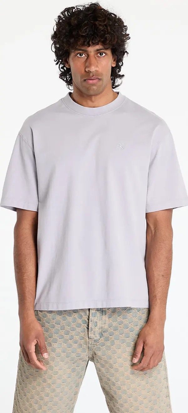 Calvin Klein Majice Calvin Klein Jeans 16S Jersey Washed Tee Lilac Gray M