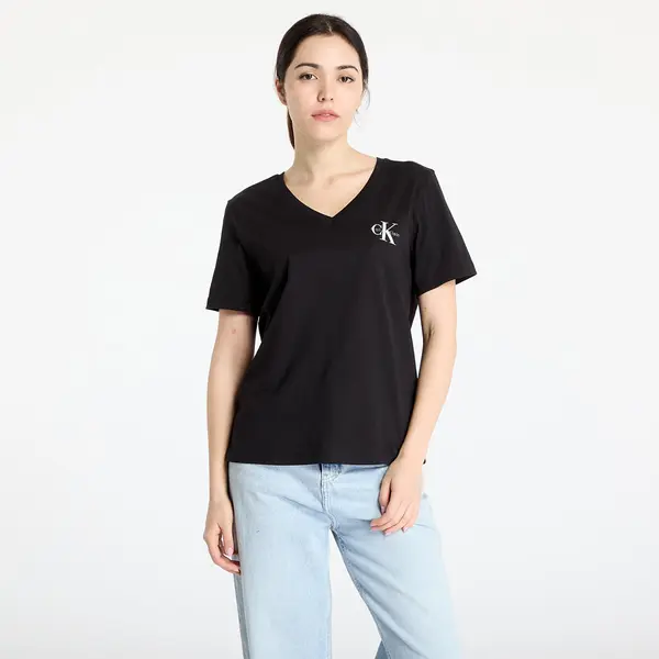 Calvin Klein Majice Calvin Klein Jeans Logo Vn 2 Pack Tee Black XS