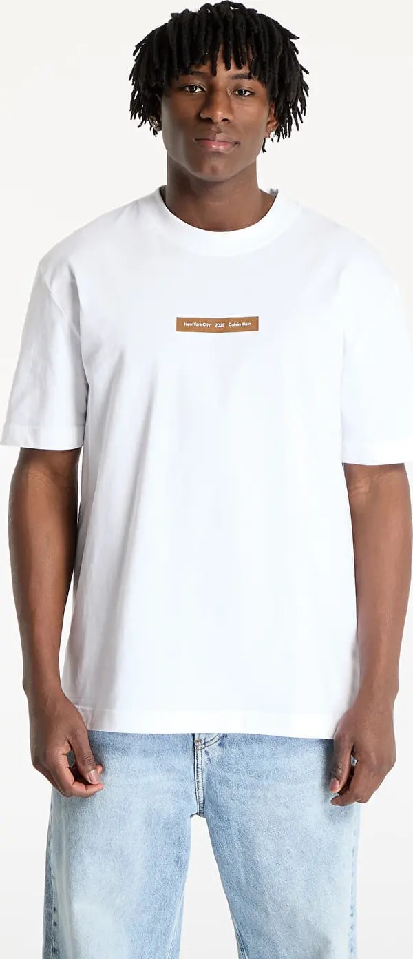 Calvin Klein Majice Calvin Klein Jeans Nyc 2025 Tee White S