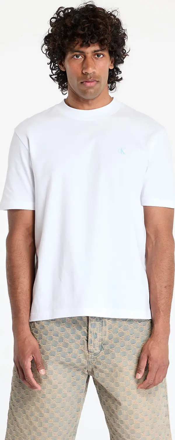Calvin Klein Majice Calvin Klein Jeans Painted Calvin Klein Tee White XXL