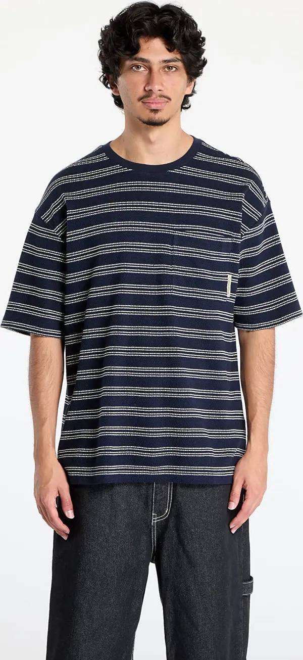 Calvin Klein Majice Calvin Klein Jeans Short Sleeve Stripe Relaxed Tee Night Sky XXL