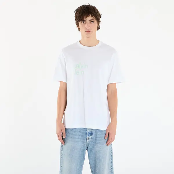 Calvin Klein Majice Calvin Klein Jeans Ss 20S Io Ck Graphic Tee White XL