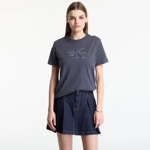 Calvin Klein Majice Calvin Klein Jeans Ss Baby Terry Hero Monologo Tee Ebony XS