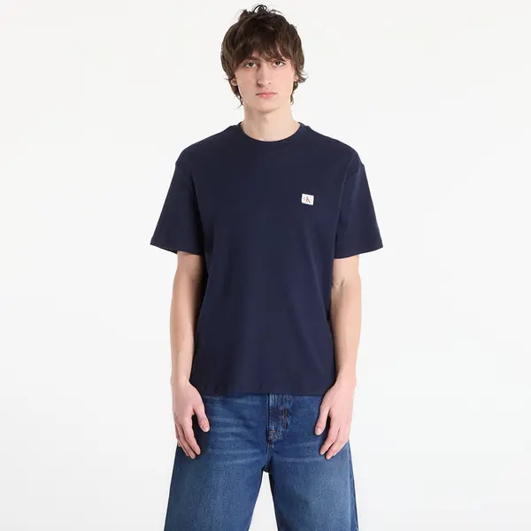 Calvin Klein Majice Calvin Klein Jeans Ss Waffle Badge Crew Tee Blue L