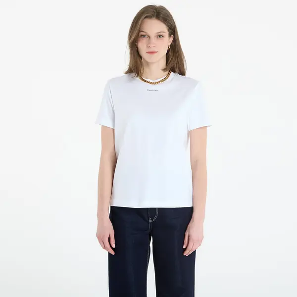 Calvin Klein Majice Calvin Klein Ss 20S Classic Logo Tee Bright White XS