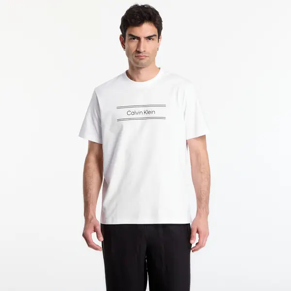 Calvin Klein Majice Calvin Klein Ss 20S Eu Spw Standard Graphic Tee Bright White XL
