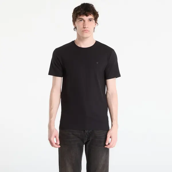 Calvin Klein Majice Calvin Klein Ss Slim Stretch Cotton Crewneck Tee Black L