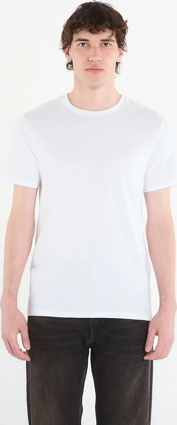 Calvin Klein Majice Calvin Klein Ss Slim Stretch Cotton Crewneck Tee Bright White L
