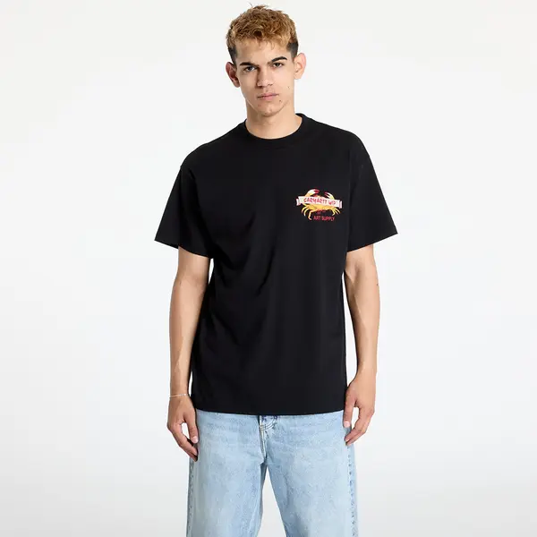 Carhartt WIP Majice Carhartt WIP Crab Paint Short Sleeve T-Shirt UNISEX Black M
