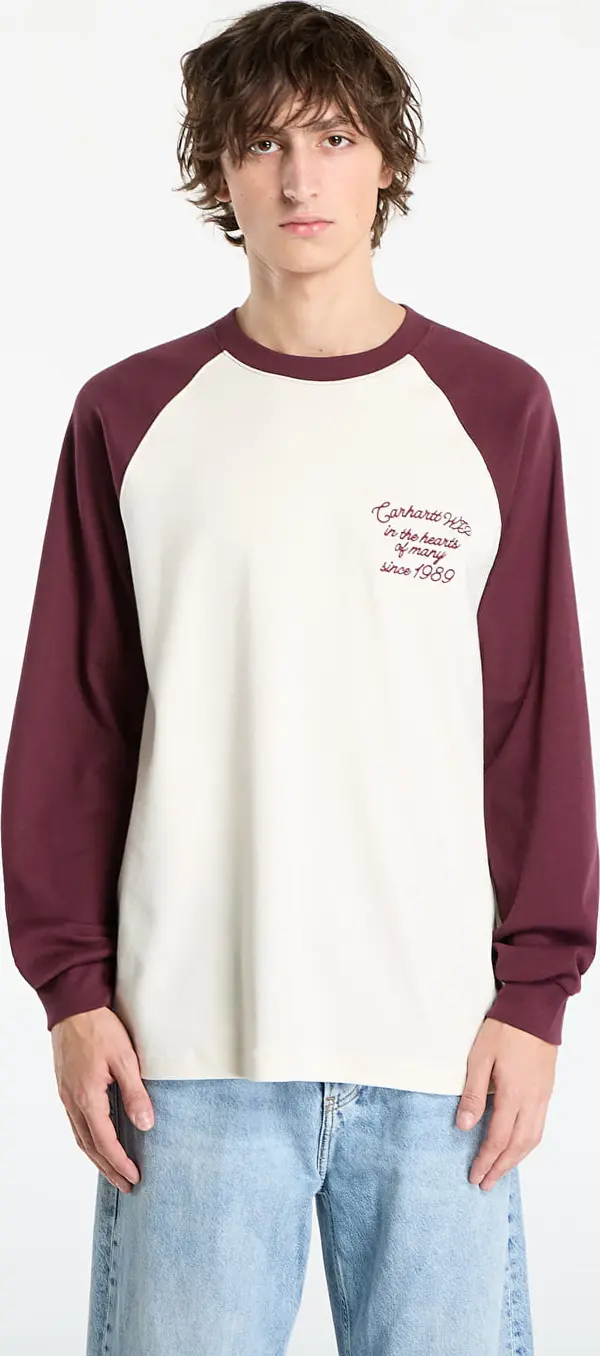 Carhartt WIP Majice Carhartt WIP L/S Alston T-Shirt UNISEX Wax/ Rondo L