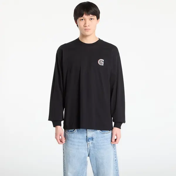 Carhartt WIP Majice Carhartt WIP L/S Mind Your Head T-Shirt UNISEX Black M