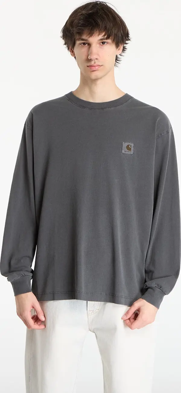 Carhartt WIP Majice Carhartt WIP L/S Nelson T-Shirt UNISEX Black M