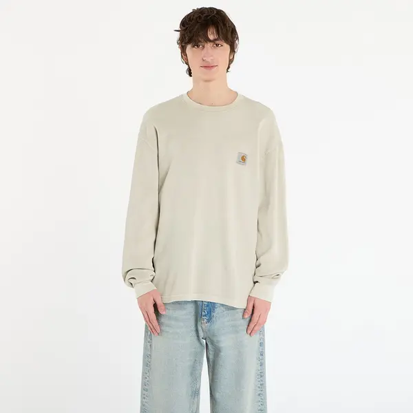 Carhartt WIP Majice Carhartt WIP L/S Vista Waffle T-Shirt UNISEX Fleur De Sel Garment Dyed XL