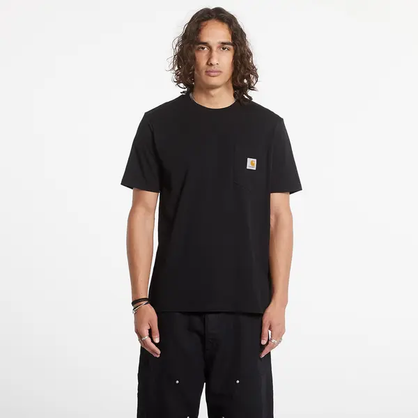 Carhartt WIP Majice Carhartt WIP Pocket Short Sleeve T-Shirt UNISEX Black XXL