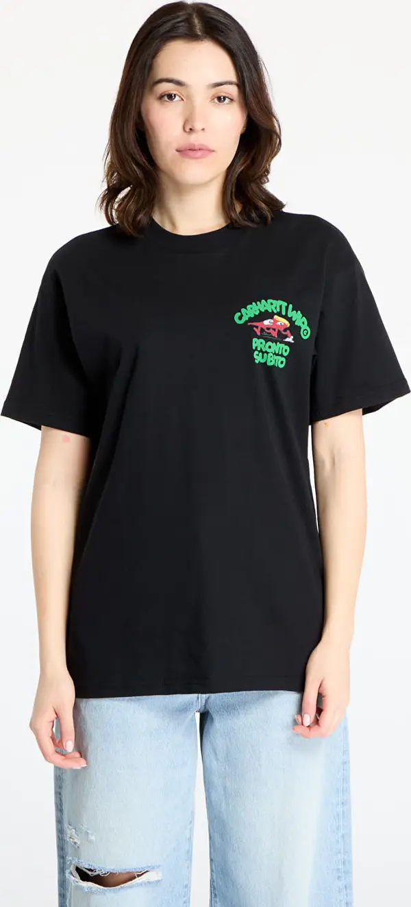 Carhartt WIP Majice Carhartt WIP Short Sleeve Pronto T-Shirt UNISEX Black S