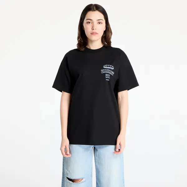 Carhartt WIP Majice Carhartt WIP Short Sleeve Sandwich T-Shirt UNISEX Black XS