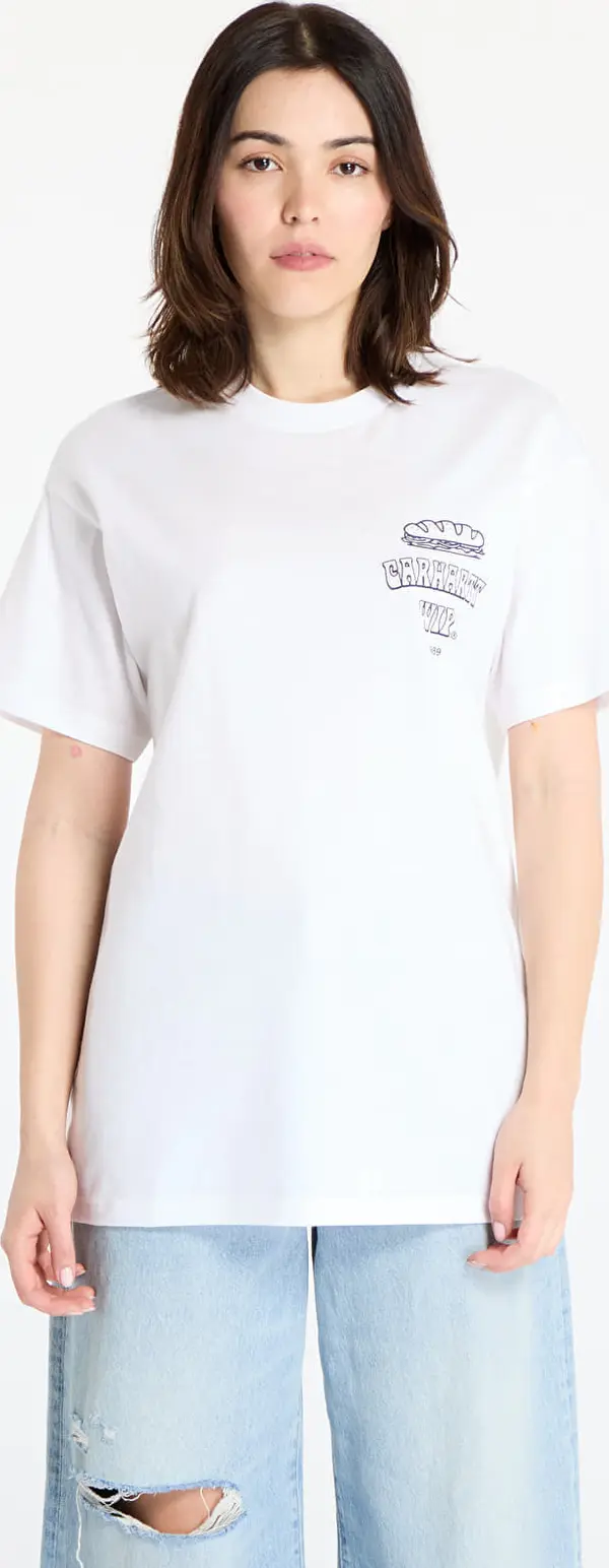Carhartt WIP Majice Carhartt WIP Short Sleeve Sandwich T-Shirt UNISEX White S