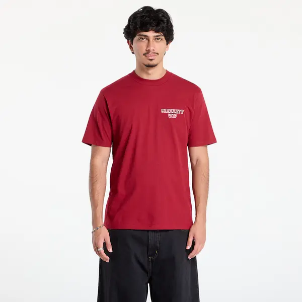 Carhartt WIP Majice Carhartt WIP S/S Alumni T-Shirt UNISEX Scarlet XS