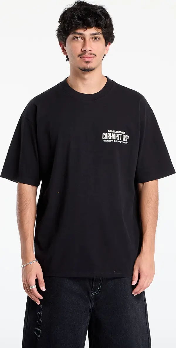 Carhartt WIP Majice Carhartt WIP S/S Arcan T-Shirt UNISEX Black Heavy Stone Wash XS