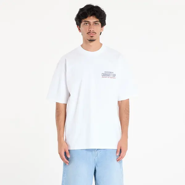 Carhartt WIP Majice Carhartt WIP S/S Arcan T-Shirt UNISEX White Heavy Stone Wash M