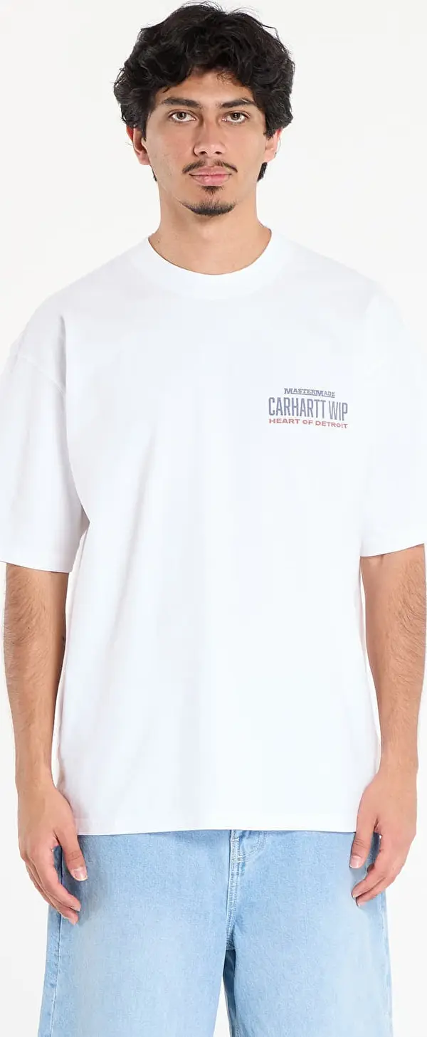 Carhartt WIP Majice Carhartt WIP S/S Arcan T-Shirt UNISEX White Heavy Stone Wash S