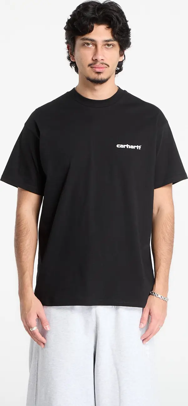 Carhartt WIP Majice Carhartt WIP S/S Archive Lines T-Shirt UNISEX Black M