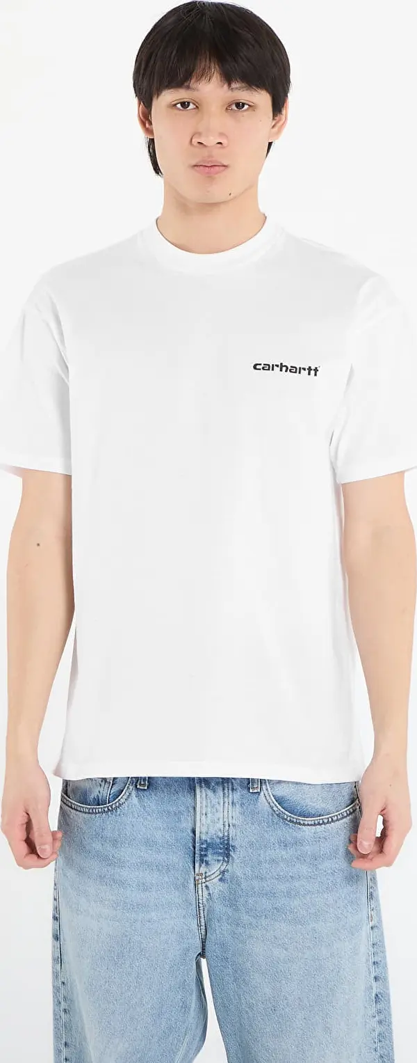 Carhartt WIP Majice Carhartt WIP S/S Archive Lines T-Shirt UNISEX White L