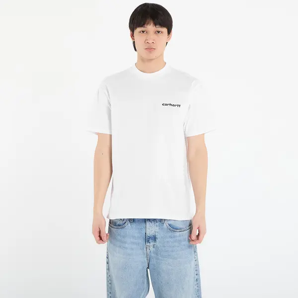 Carhartt WIP Majice Carhartt WIP S/S Archive Lines T-Shirt UNISEX White S