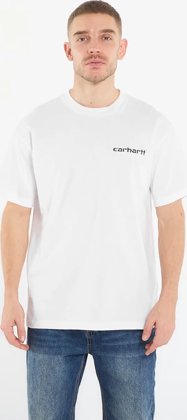 Carhartt WIP Majice Carhartt WIP S/S Archive Script T-Shirt UNISEX White XS