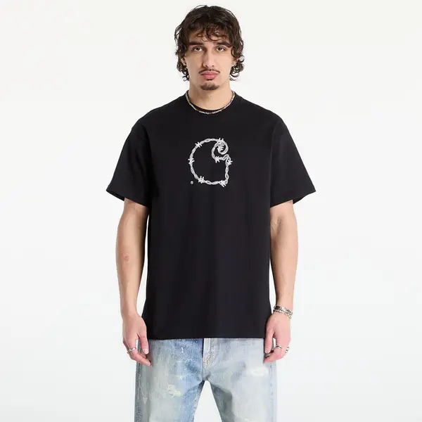 Carhartt WIP Majice Carhartt WIP S/S Barbwire C T-Shirt UNISEX Black S