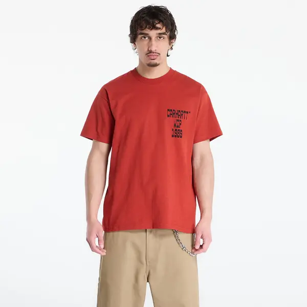 Carhartt WIP Majice Carhartt WIP S/S Blocks T-Shirt UNISEX Oxide Red L