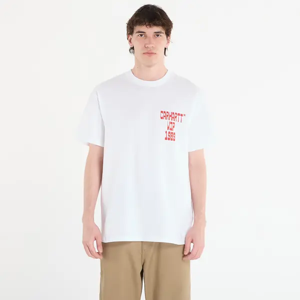 Carhartt WIP Majice Carhartt WIP S/S Blocks T-Shirt UNISEX White L