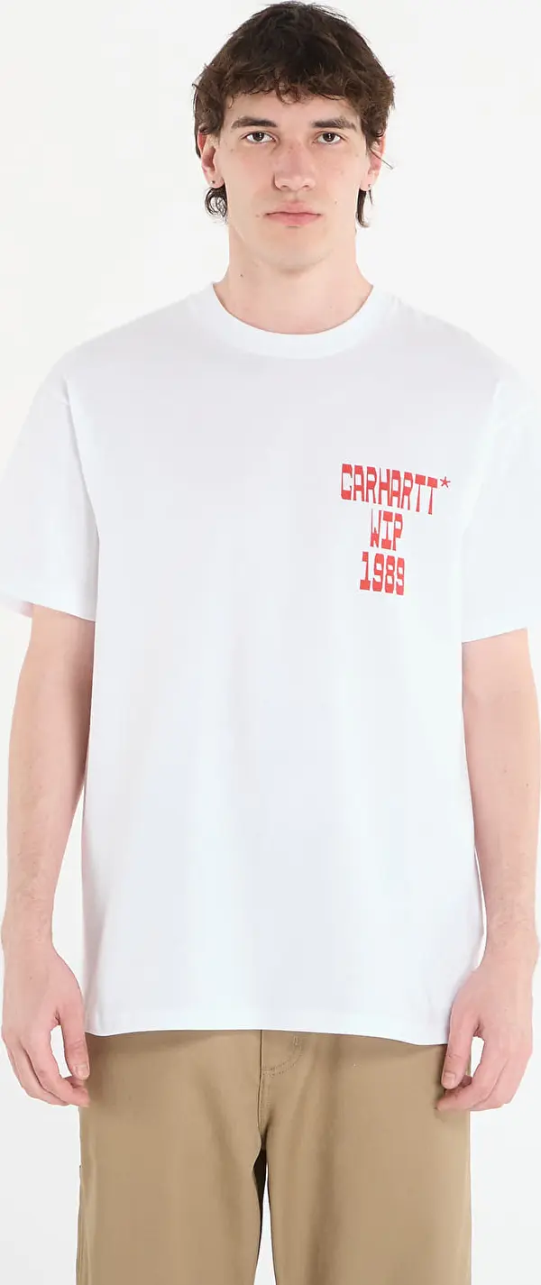 Carhartt WIP Majice Carhartt WIP S/S Blocks T-Shirt UNISEX White L