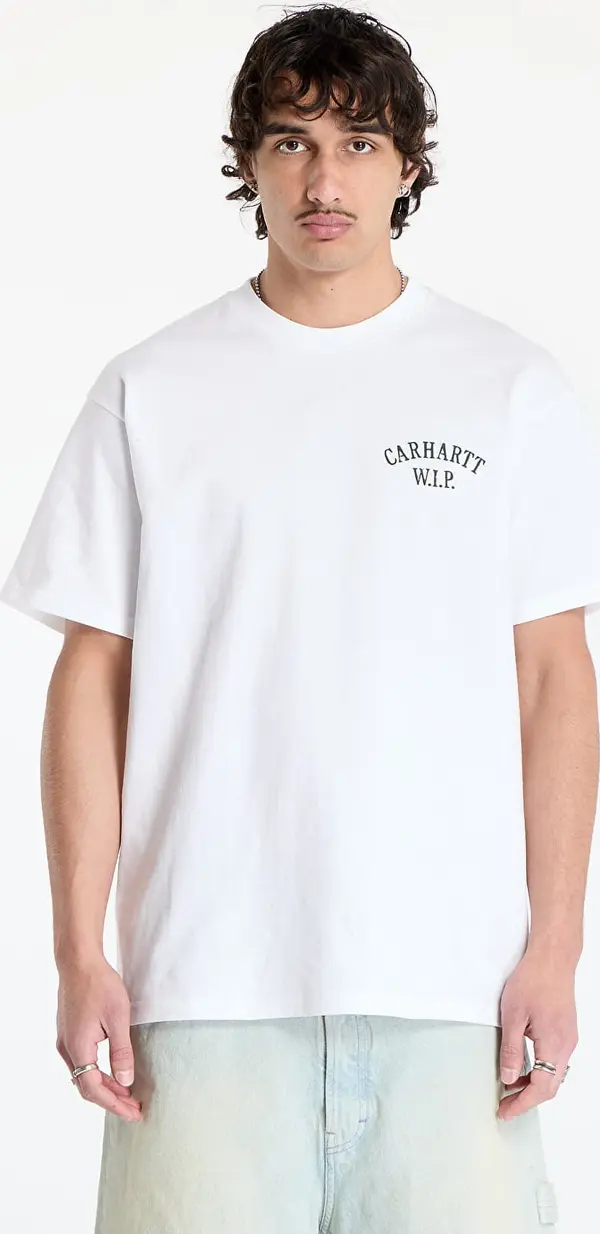 Carhartt WIP Majice Carhartt WIP S/S Cabinetry T-Shirt UNISEX White/ Black S