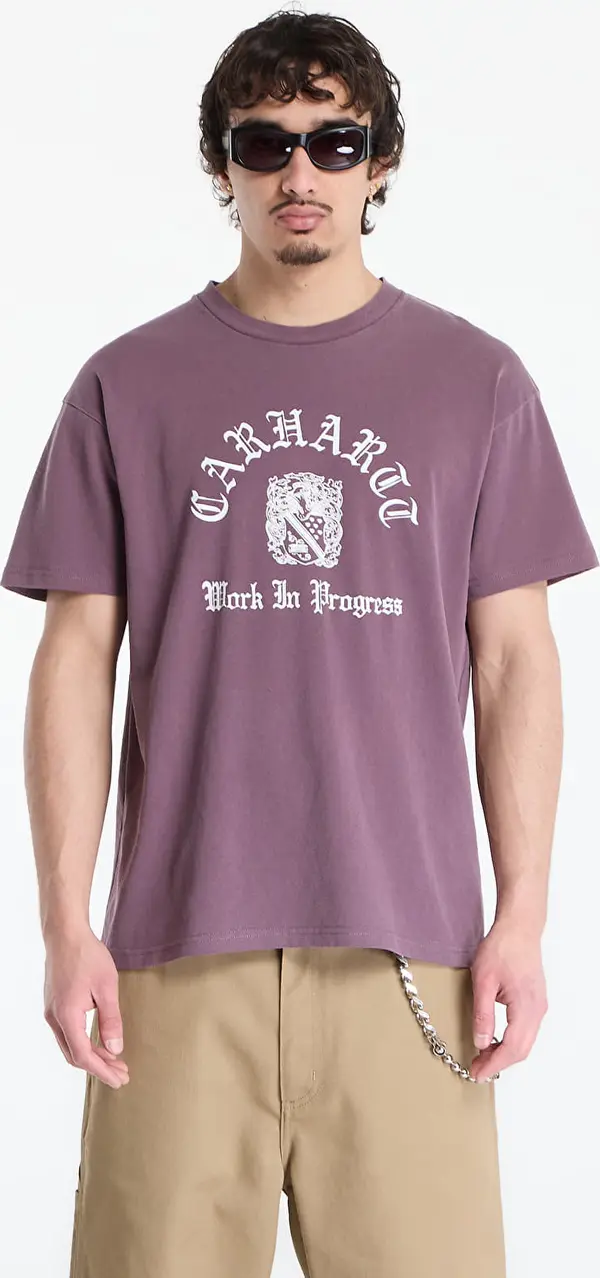 Carhartt WIP Majice Carhartt WIP S/S Coat Of Arms T-Shirt UNISEX Cozy Purple L