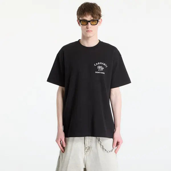 Carhartt WIP Majice Carhartt WIP S/S Eightynine T-Shirt UNISEX Black XL