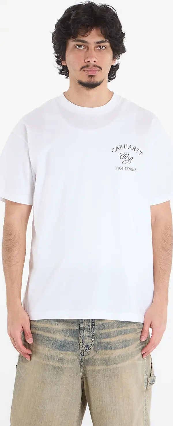 Carhartt WIP Majice Carhartt WIP S/S Eightynine T-Shirt UNISEX White XXL