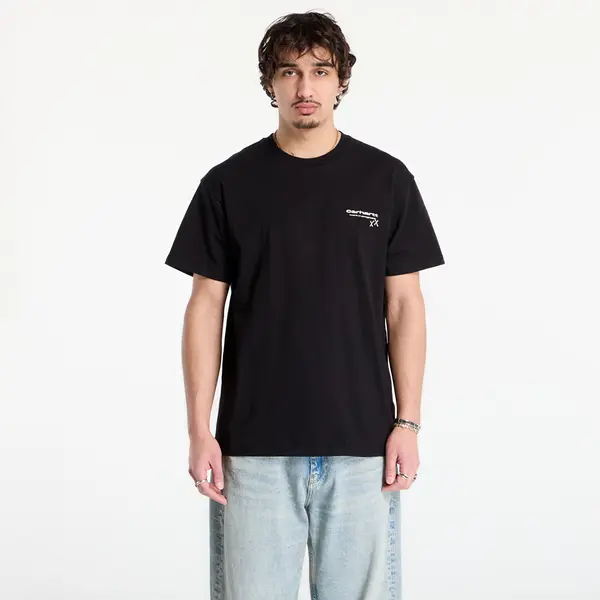 Carhartt WIP Majice Carhartt WIP S/S Garble T-Shirt UNISEX Black XS