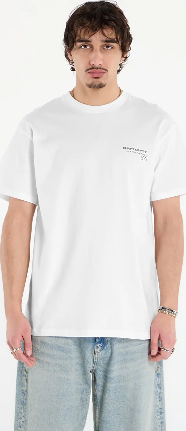 Carhartt WIP Majice Carhartt WIP S/S Garble T-Shirt UNISEX White L