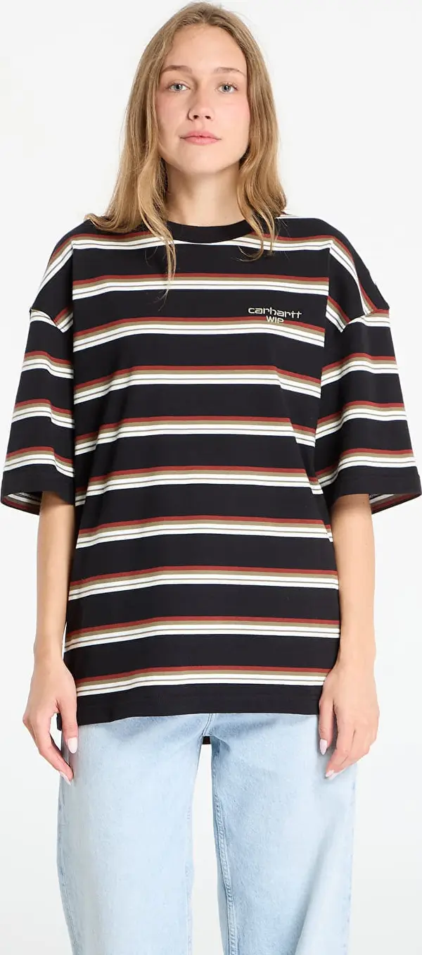 Carhartt WIP Majice Carhartt WIP S/S Holm T-Shirt UNISEX Holm Stripe/ Black L