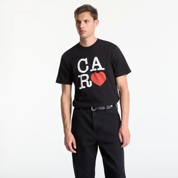 Carhartt WIP Majice Carhartt WIP S/S I Hartt T-Shirt UNISEX Black S