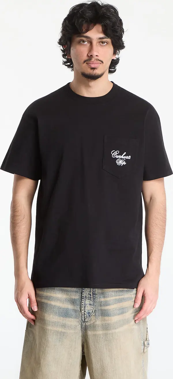 Carhartt WIP Majice Carhartt WIP S/S Longhand Pocket T-Shirt UNISEX Black/ White S