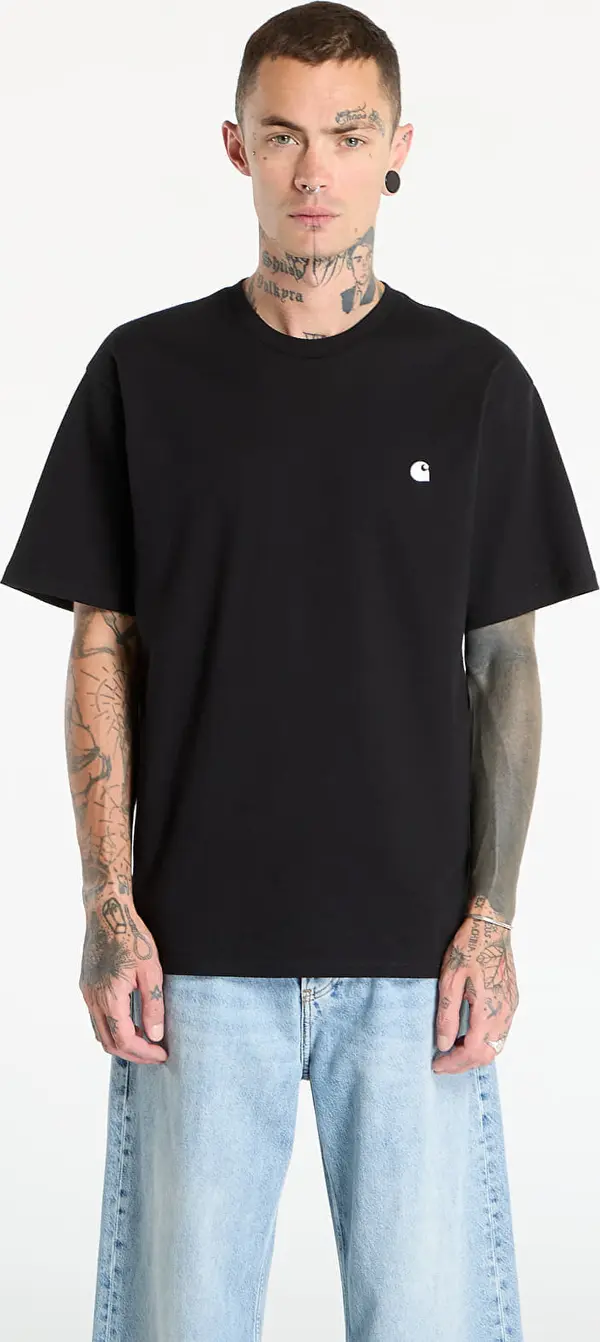 Carhartt WIP Majice Carhartt WIP S/S Madison T-Shirt UNISEX Black/ Wax XS